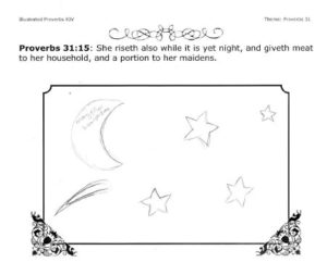 Illustrated Proverbs: Proverbs 31:10-31