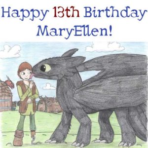 MaryEllen Turns Thirteen!!