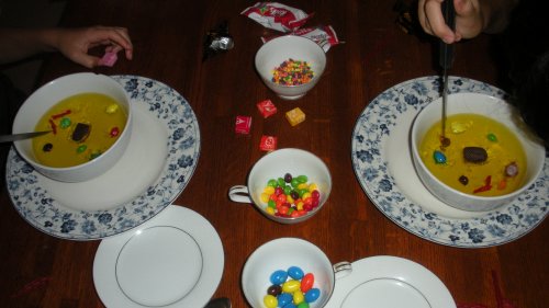 Kids Making Edible Cell