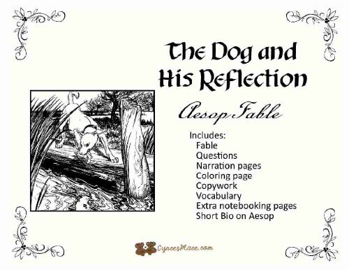 The Dog And His Reflection - Aesop's Fables - EggEggB