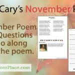Alice Cary's November Poem
