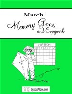 March Memory Gems & Copywork