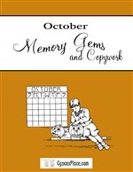 October Memory Gems & Copywork