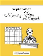 September Memory Gems & Copywork
