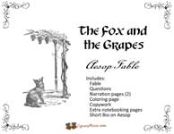 Aesop Fable - The Fox and The Grapes