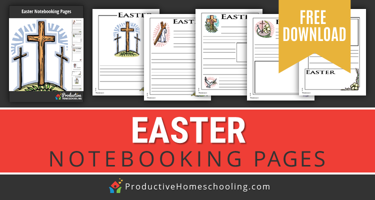 Easter Notebooking Pages Free
