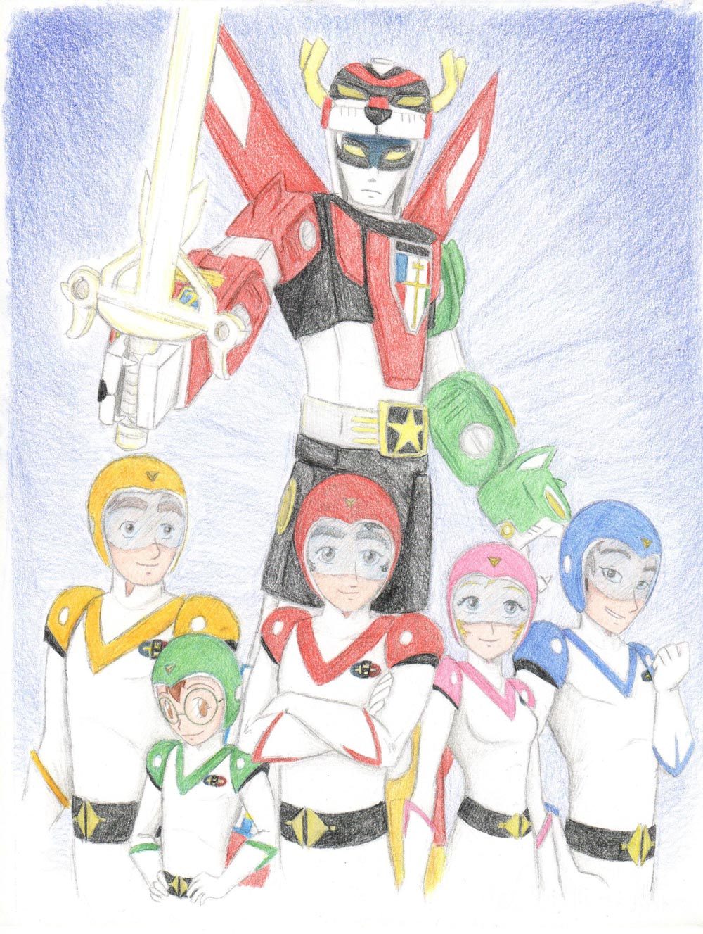 Voltron by MaryEllen